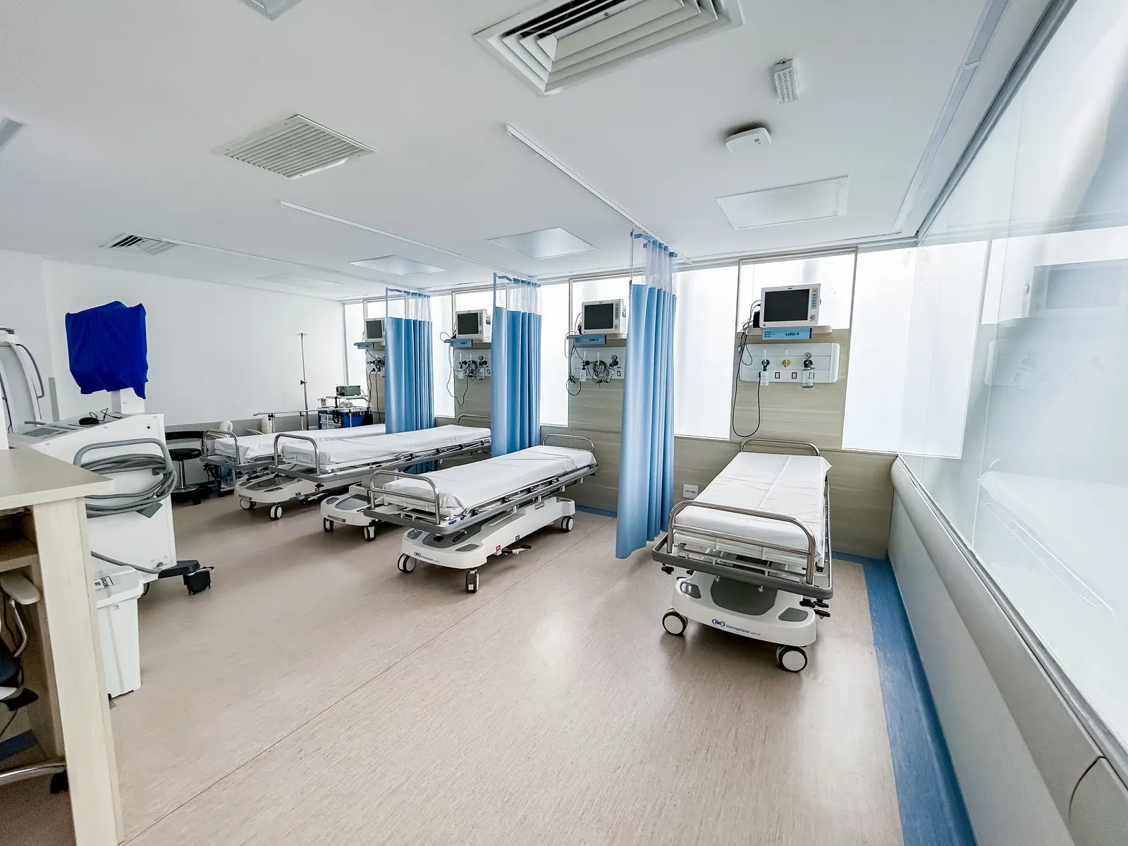 Suítes de recuperação do ATZ Day Hospital